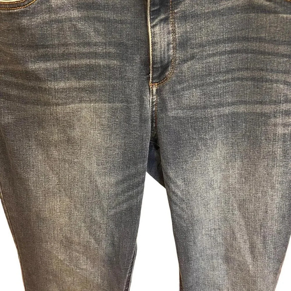 Democracy Jeans Womens 16 ab Technology Stretch Blue Denim Work School - Picture 3 of 9